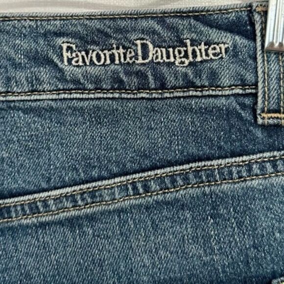 NWT Favorite Daughter The Jordie Super High Waist Cutoff Denim Shorts 34 - Picture 5 of 9